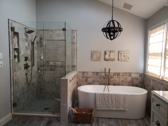 Remodeling bathroom near me design bid build