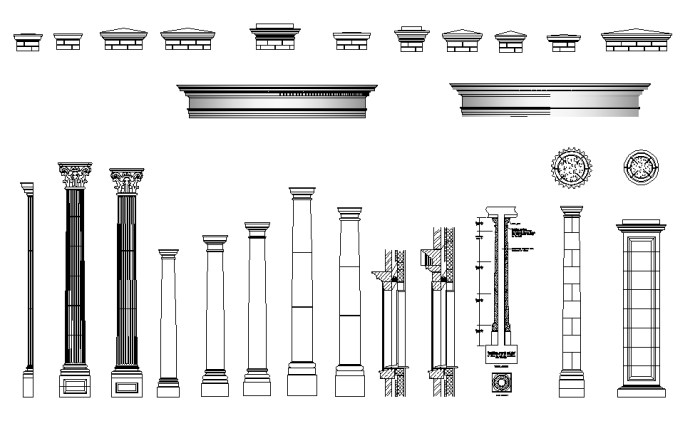 Types of pillars in architecture