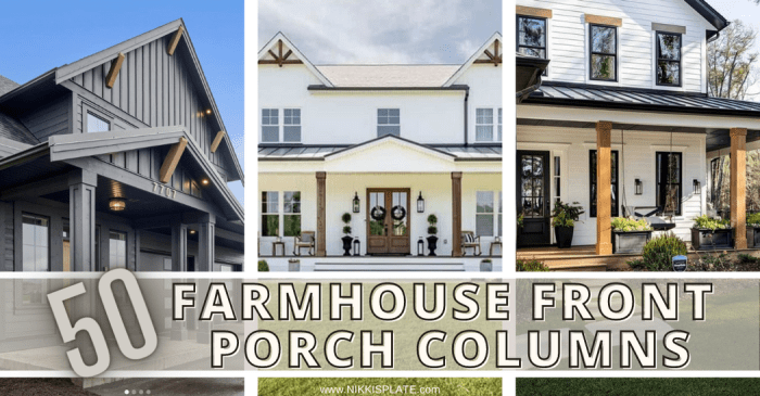 Colonial columns for porches