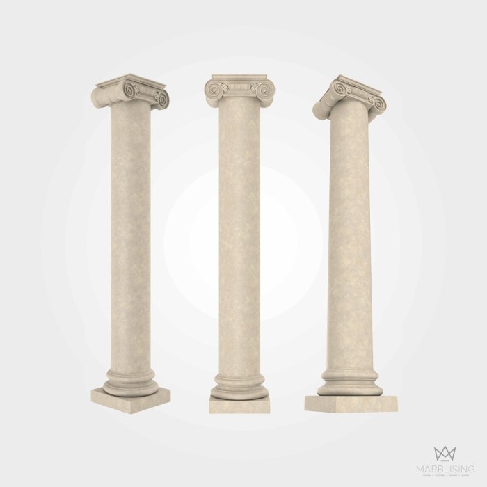 Ionian columns