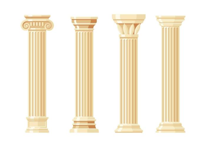 Types of pillars in architecture