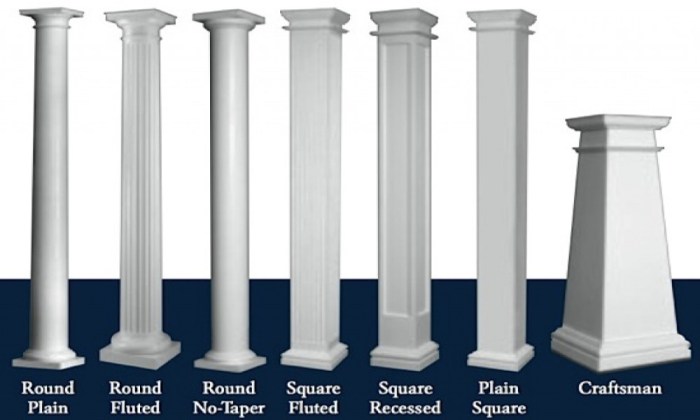 Architectural columns exterior