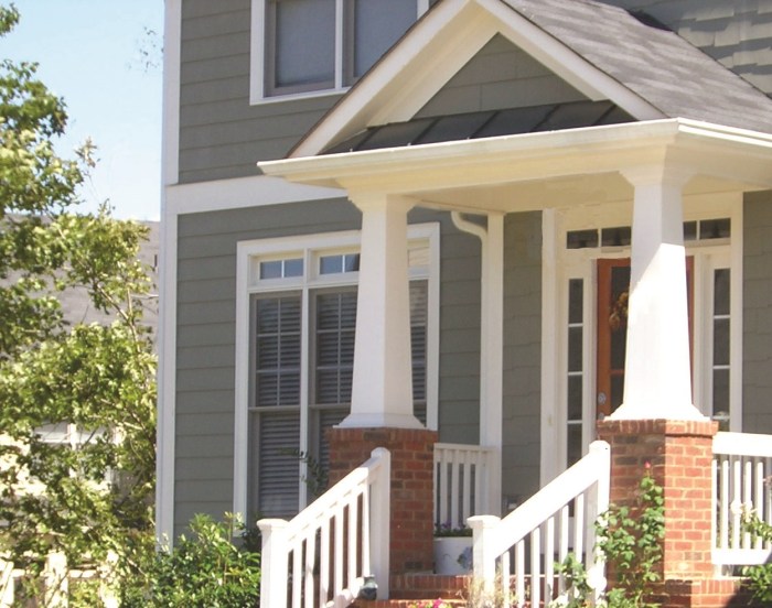 Craftsman style columns