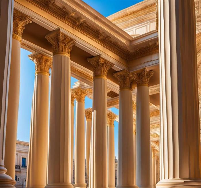 Kinds of columns in architecture